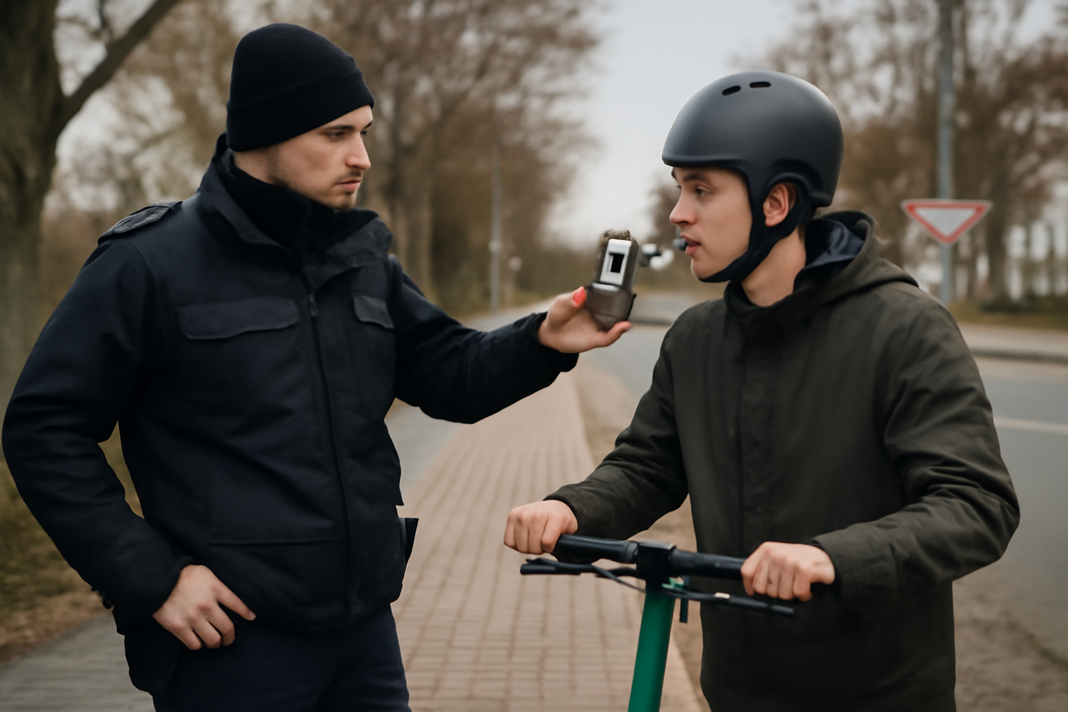 E-Scooter-Fahrer in Ludwigsfelde mit 0,81 Promille kontrolliert