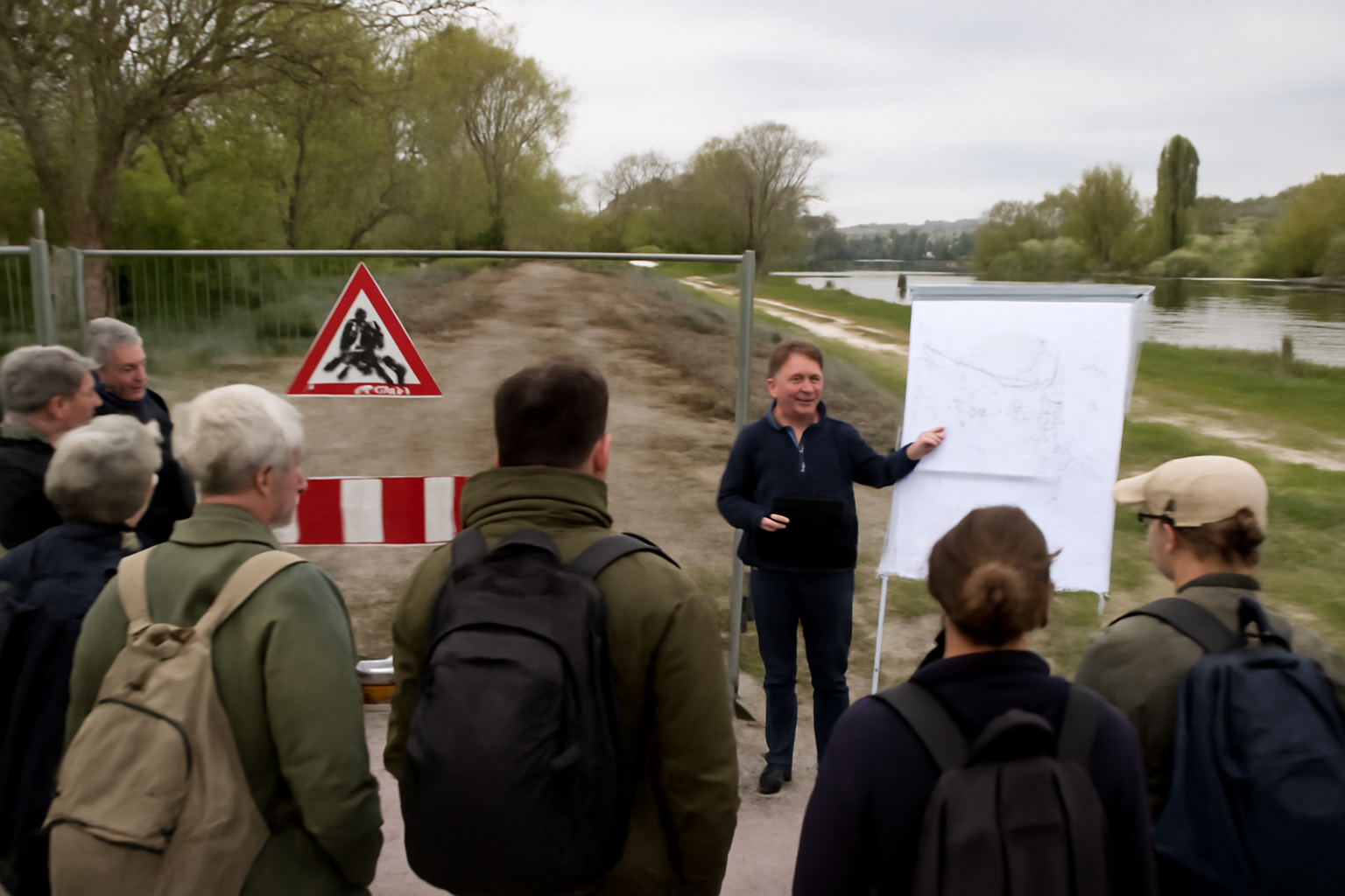 Informationsveranstaltung zum Baubeginn an Uferwegen und Freiflächen