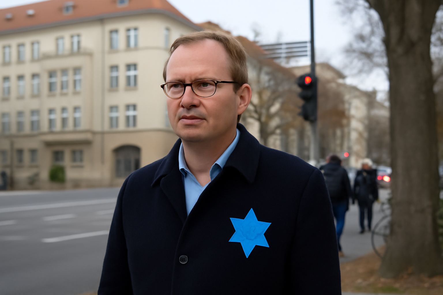 Jörn Oltmann beteiligt sich an Solidaritätsaktion in Berlin