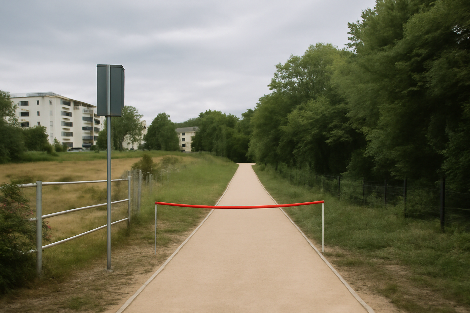 Neuer Wegeabschnitt zwischen Cité Foch und Steinbergpark eröffnet