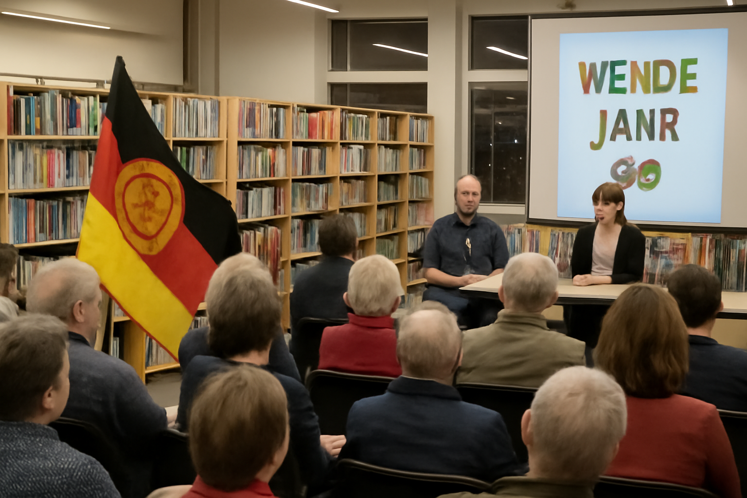 Zwei Abende in der Mark-Twain-Bibliothek zu Wendezeit und DDR-Literatur