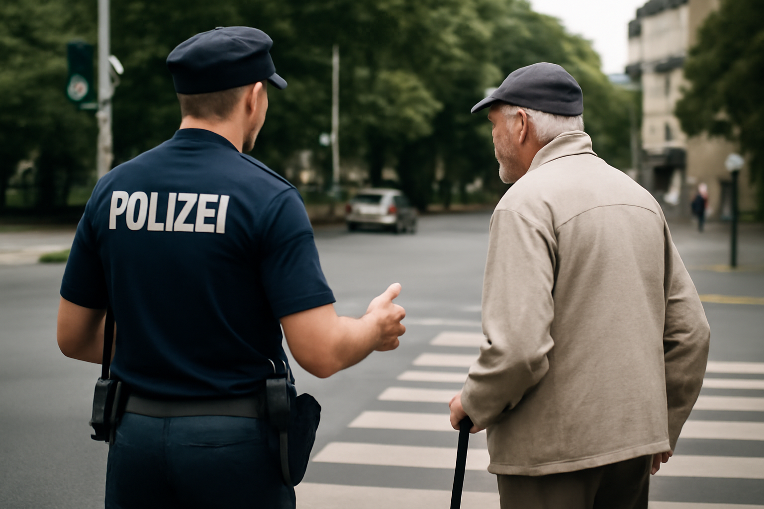 Polizei Berlin plant Aktionswoche für ältere Fußgängerinnen und Fußgänger