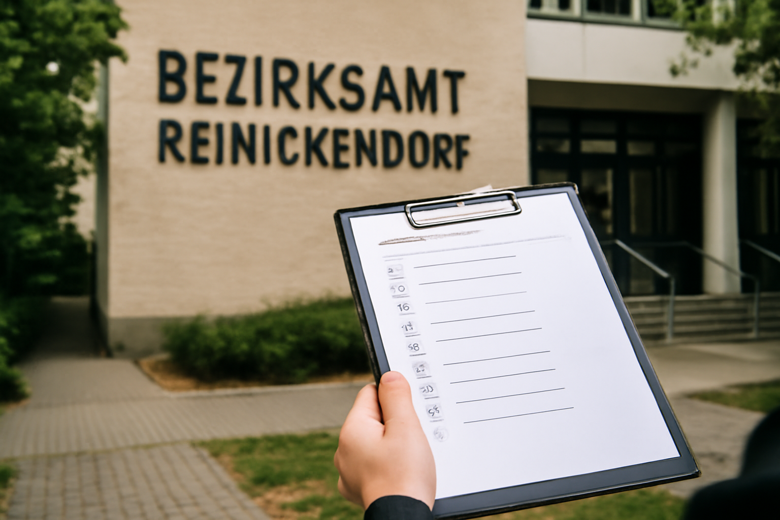 Umfrage des Bezirksamts Reinickendorf zu Informationswegen gestartet