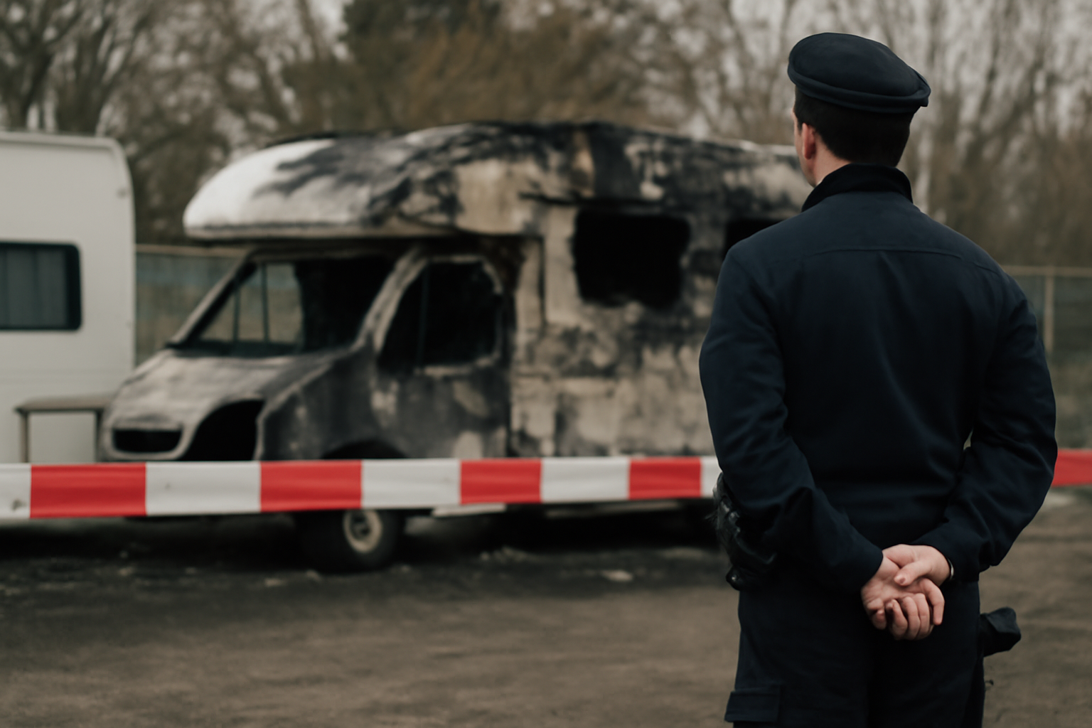 Marzahn: Tatverdächtiger nach Brandstiftung an Wohnmobilen festgenommen