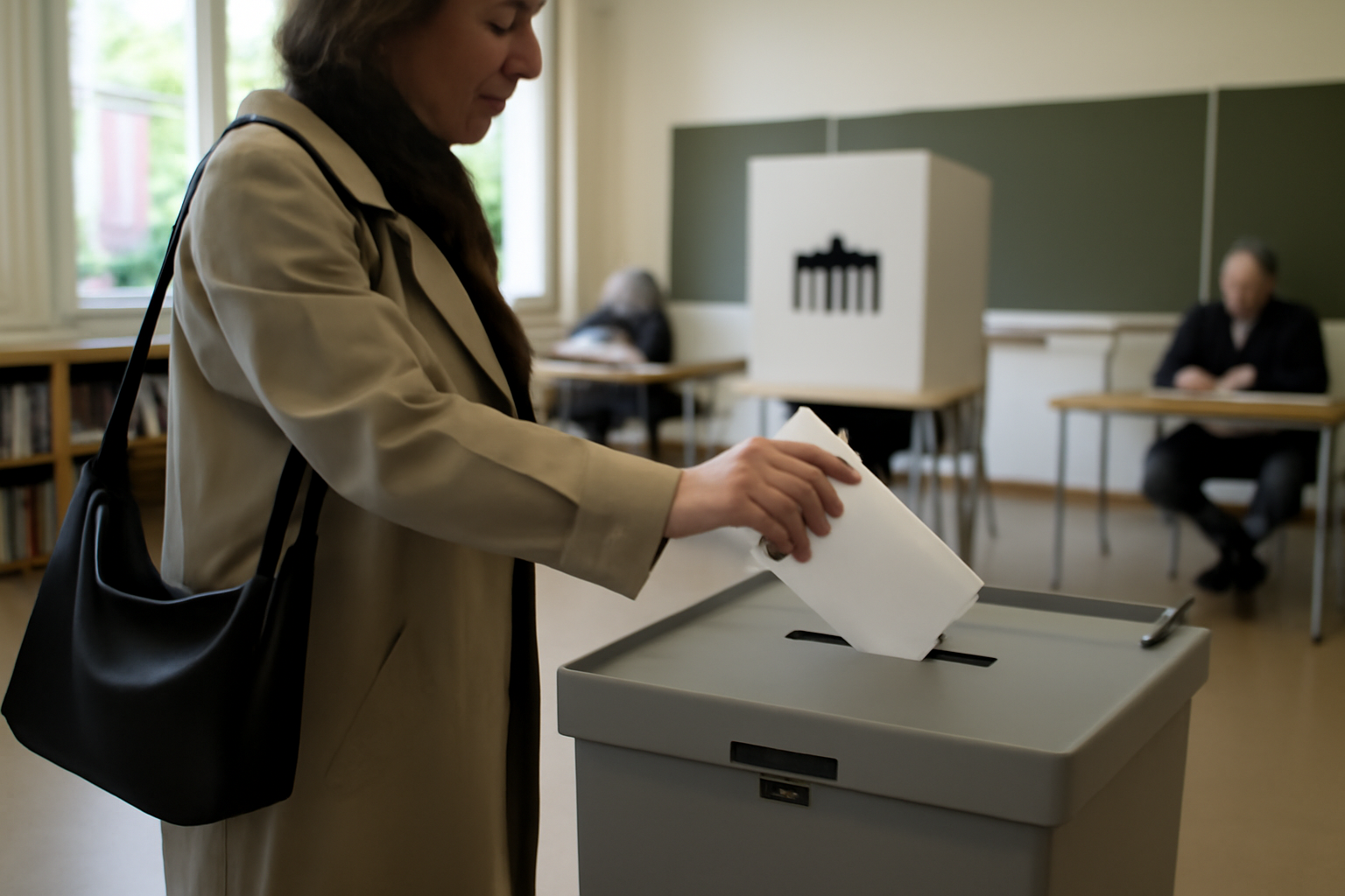 Wahlbeteiligung in Berlin liegt am Mittag bei 27,9 Prozent