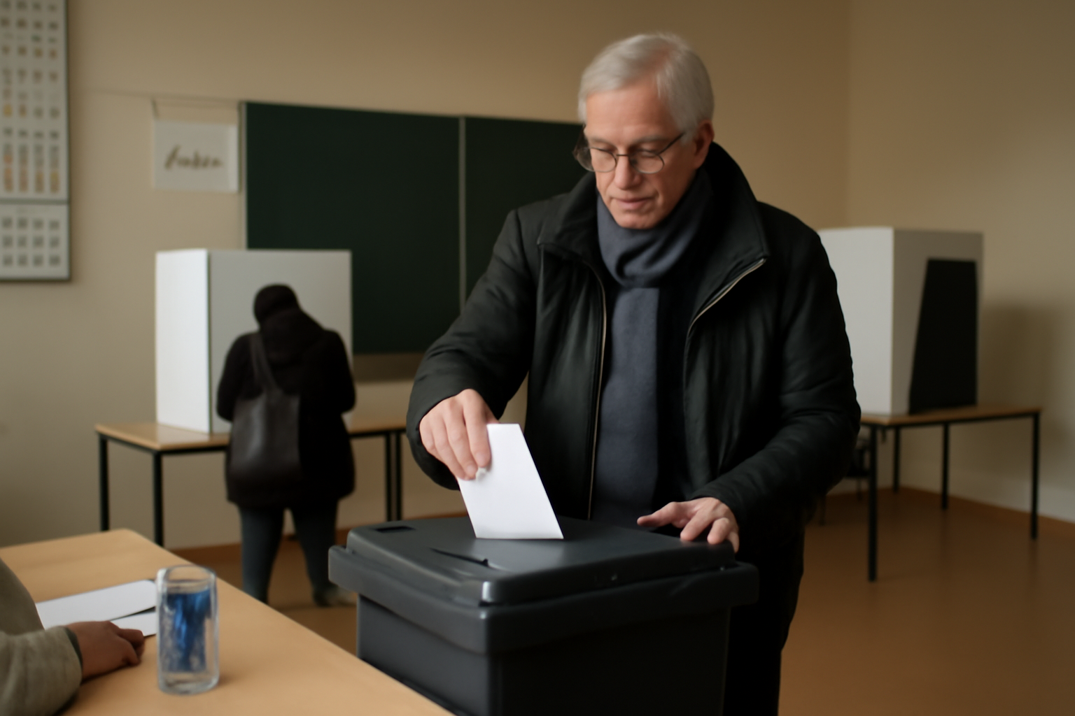 Wahlbeteiligung in Berlin liegt um 16 Uhr bei 58,2 Prozent