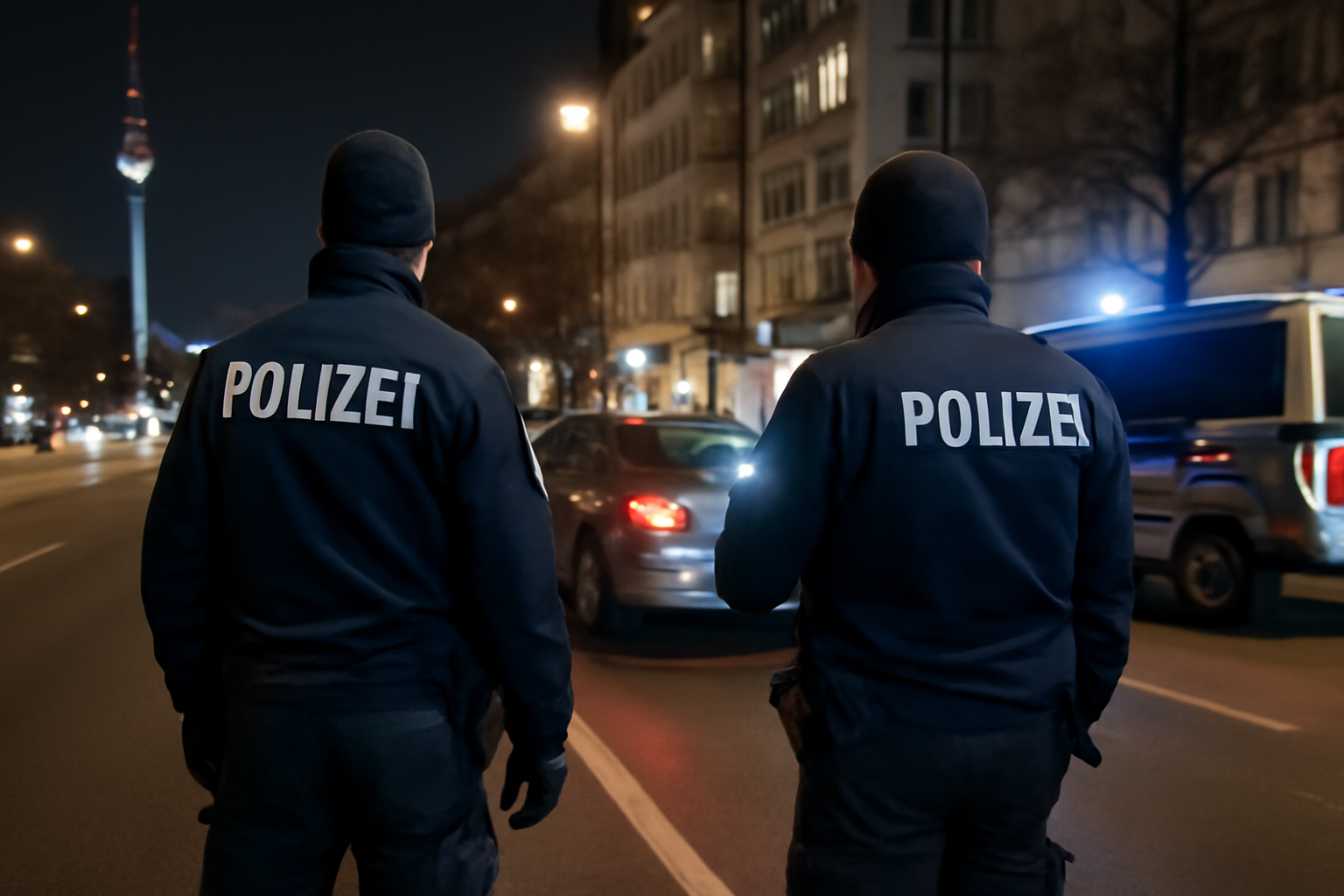 Polizei Berlin führt Kontrollen an mehreren Orten in der City durch