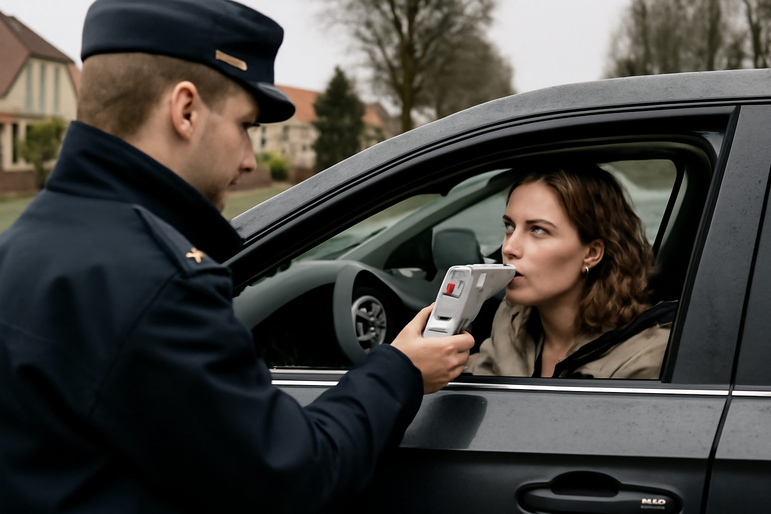 Zossen: Polizei stoppt Autofahrerin mit Alkoholwert