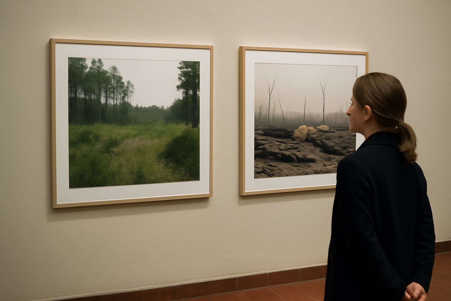 Ausstellung „Controlled Burn“ im Tempelhof Museum