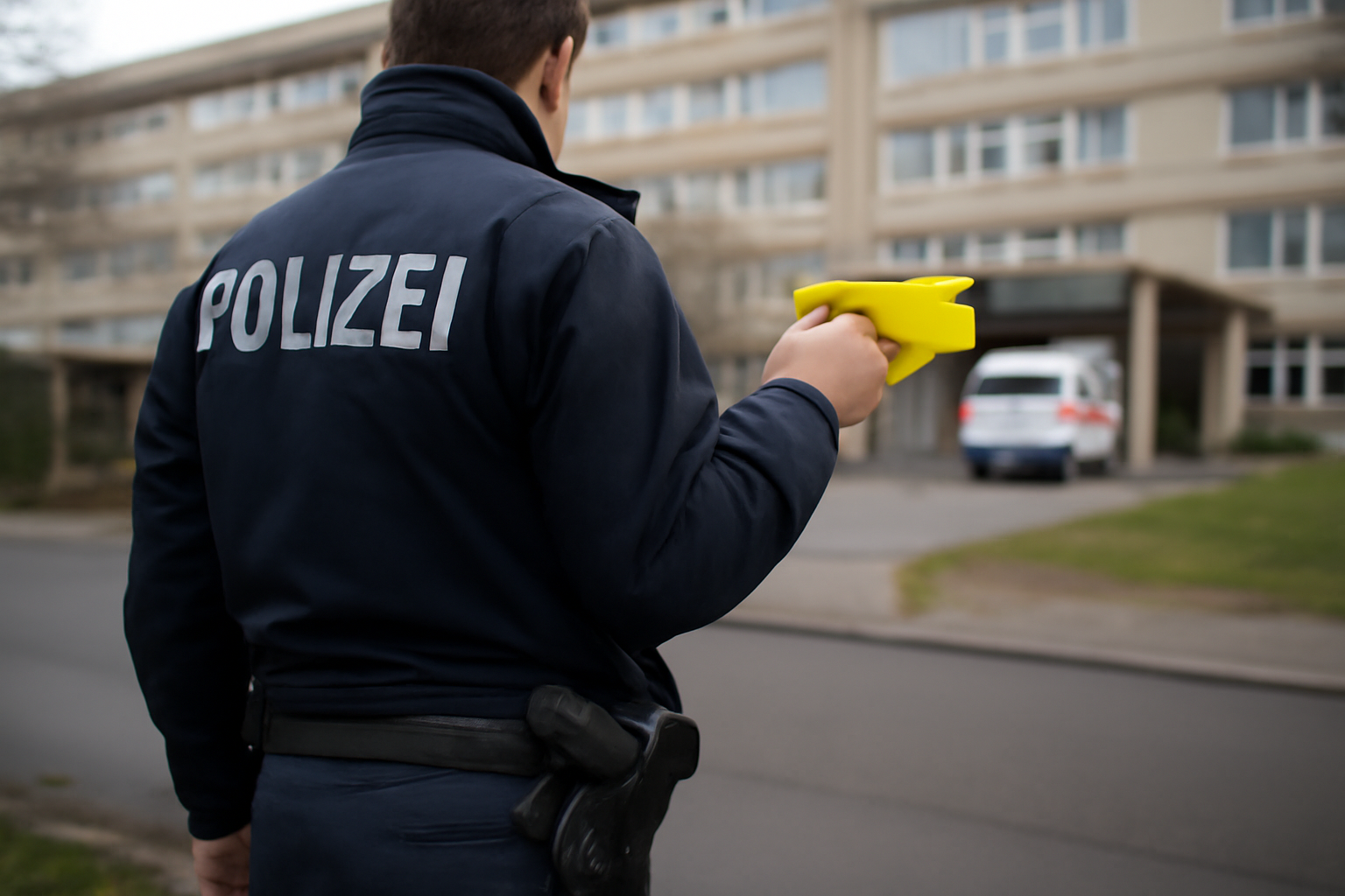 Polizei setzt in Lichtenberg Distanzelektroimpulsgerät ein