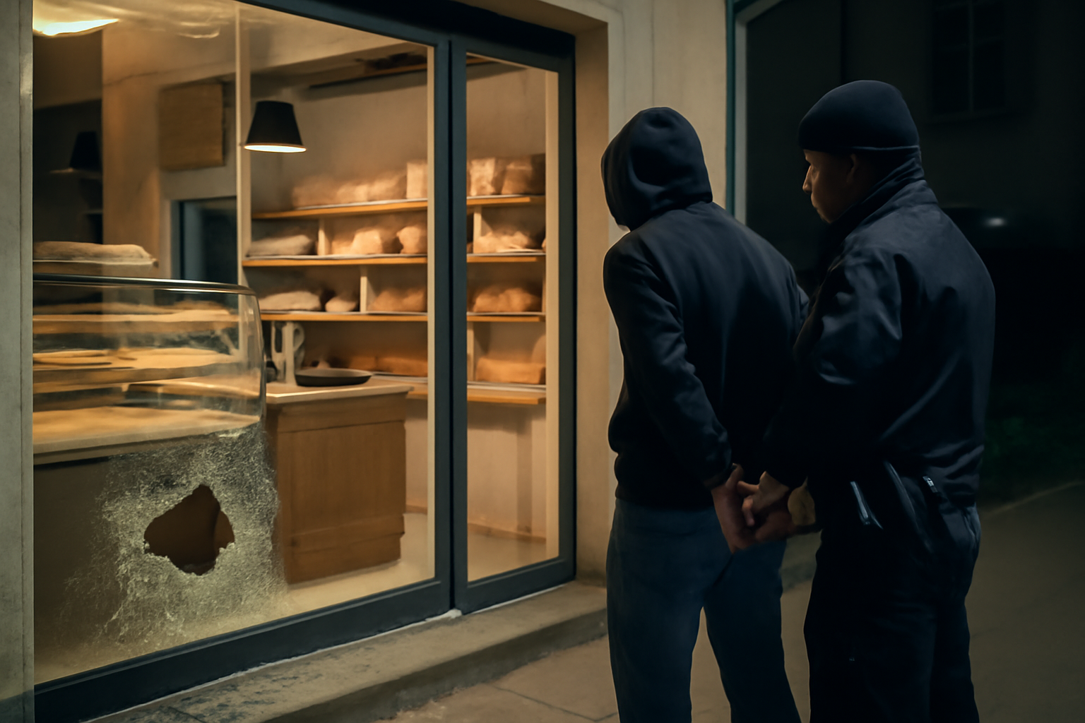 Festnahme nach Einbruch in Bäckerei in Niederschönhausen