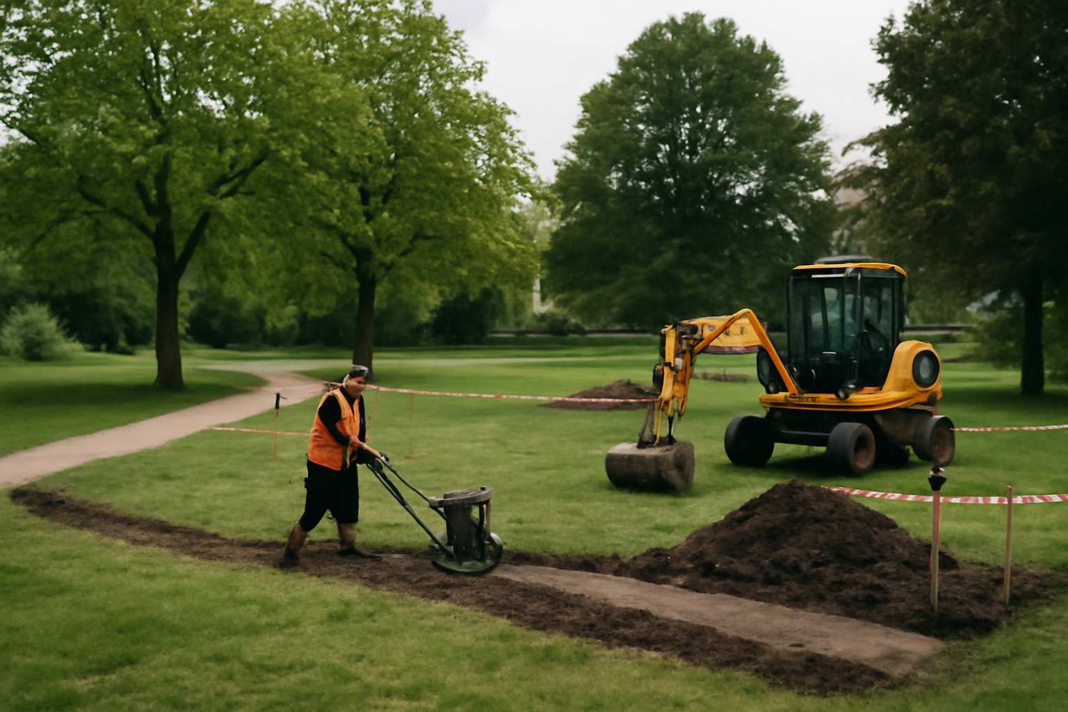 Grünflächen an drei Orten im Bezirk werden aufgewertet