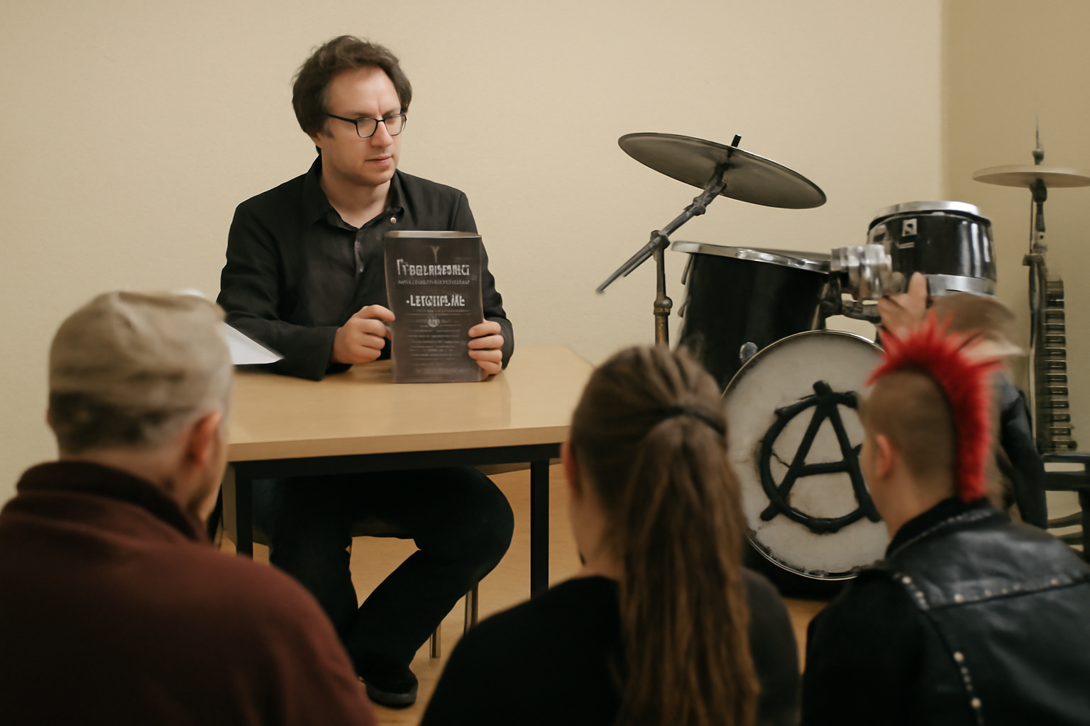 Buchvorstellung zu jüdischen Identitäten und Antisemitismus im Punk in Köpenick
