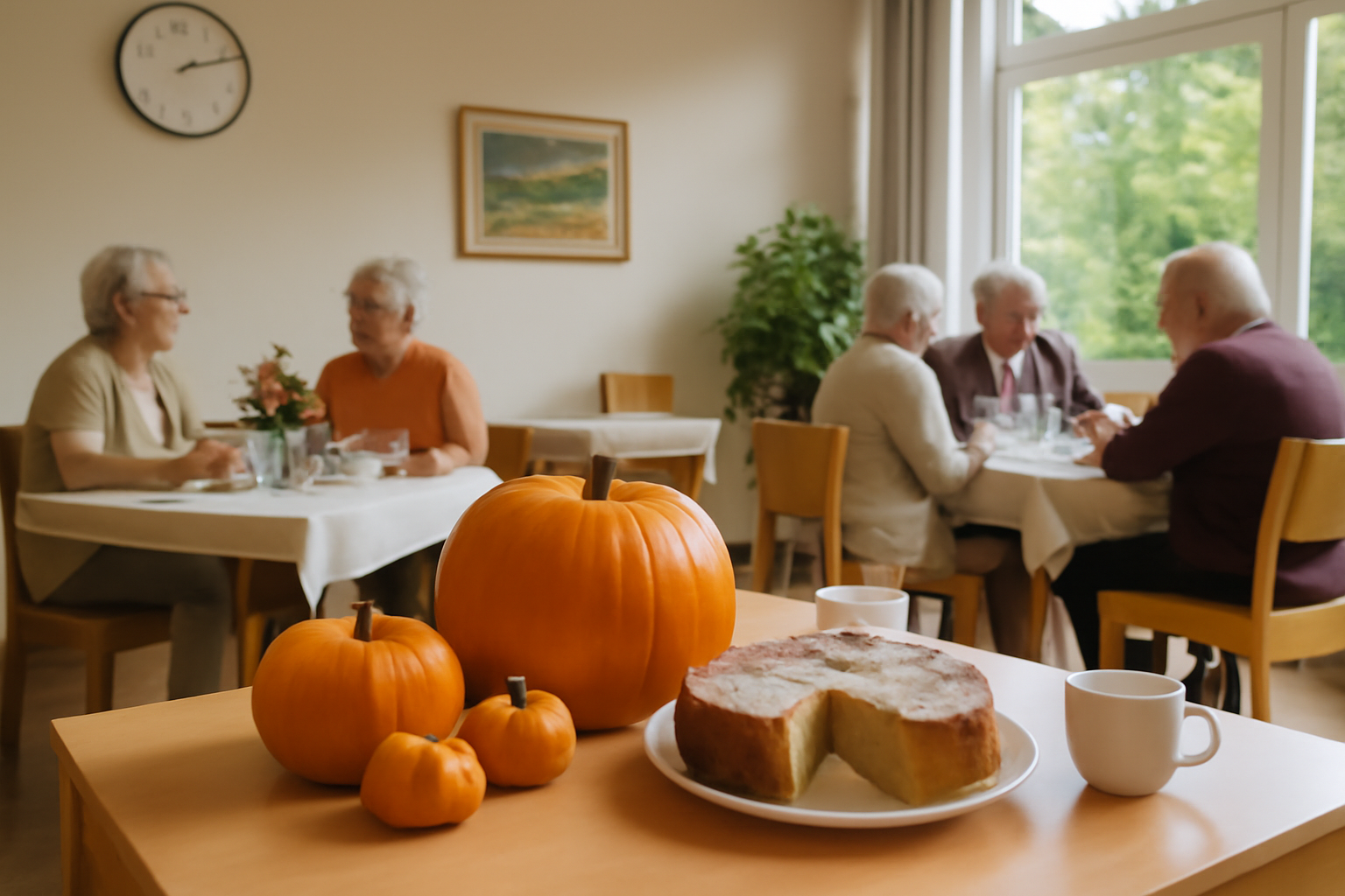 Kürbis- und Kuchenfest im Seniorentreff Freudstraße am 15. Oktober