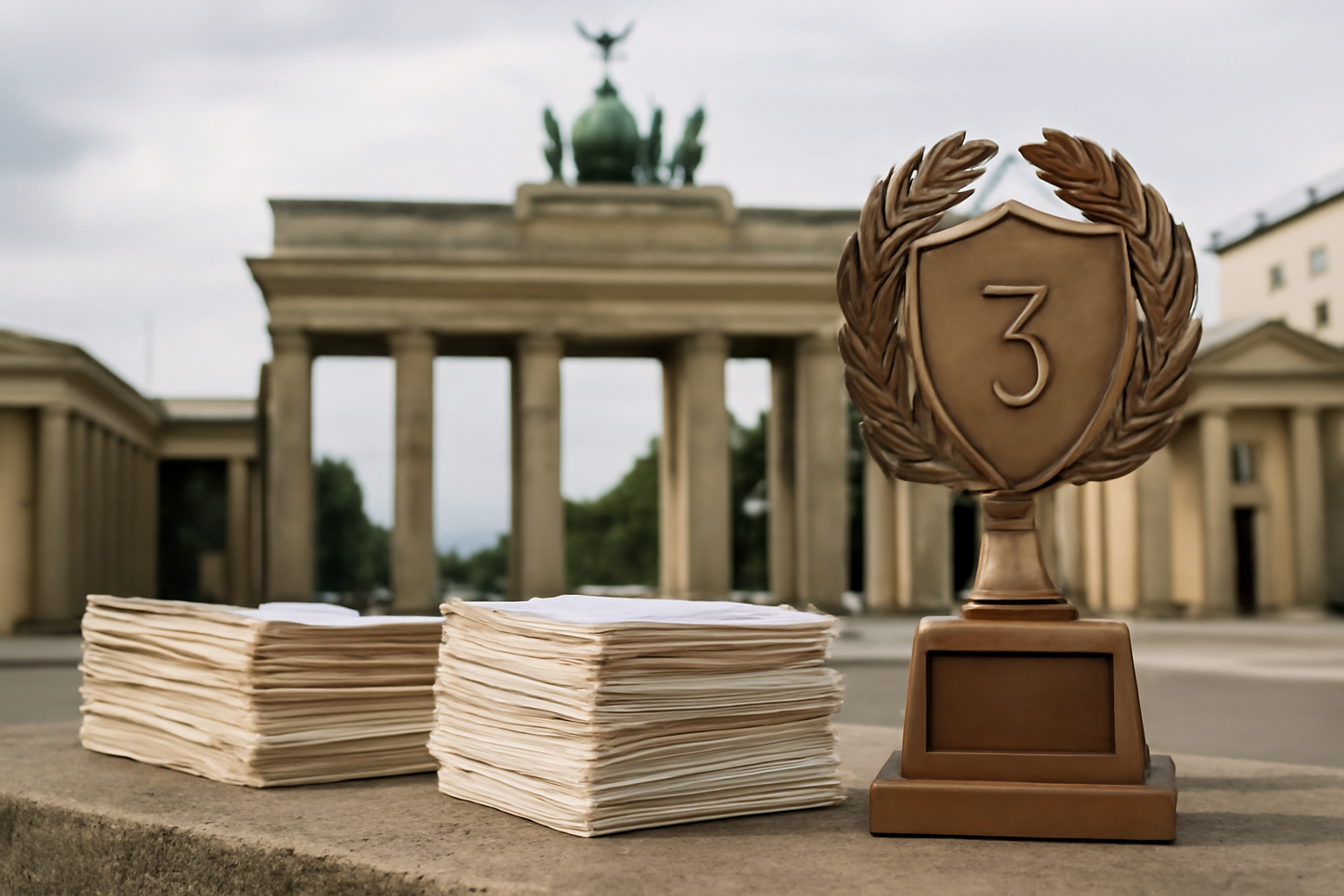Berlin erhält Auszeichnung im Papieratlas-Städtewettbewerb 2026