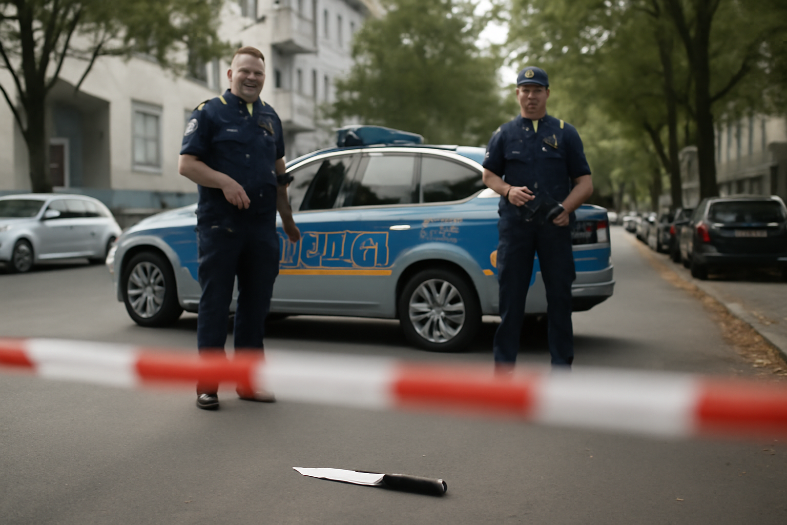 Messerangriff in Wedding: Polizisten verletzt und Schussabgabe