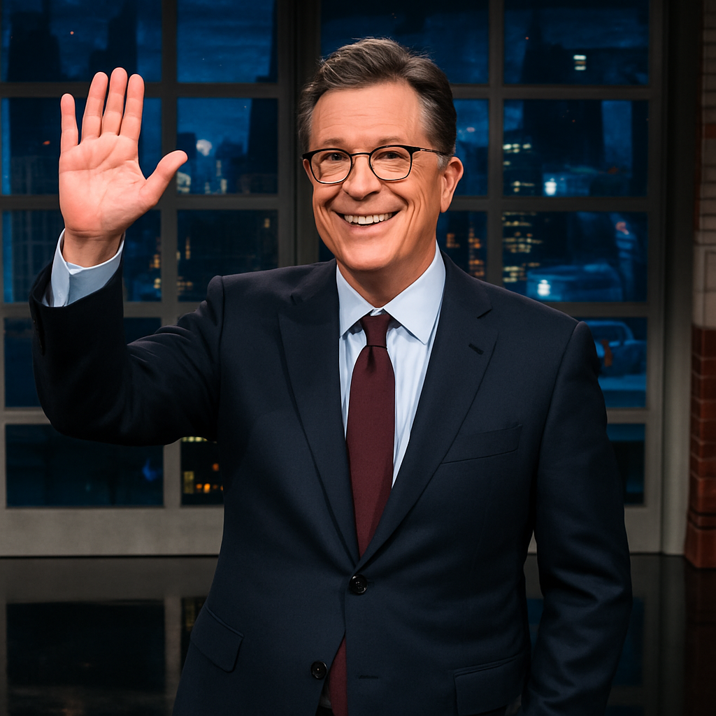 "Late Show": Colbert verabschiedet sich mit Rekord-Quoten