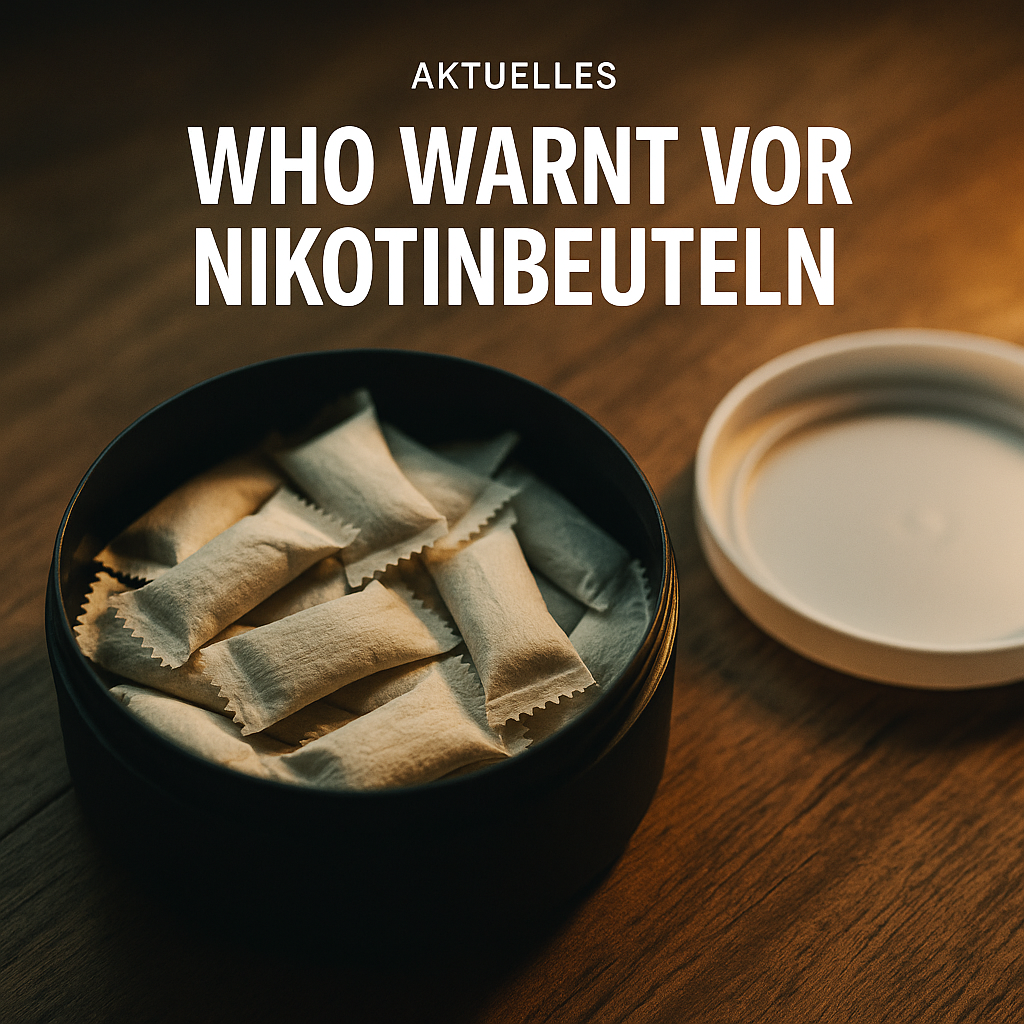 WHO warnt vor Nikotinbeuteln