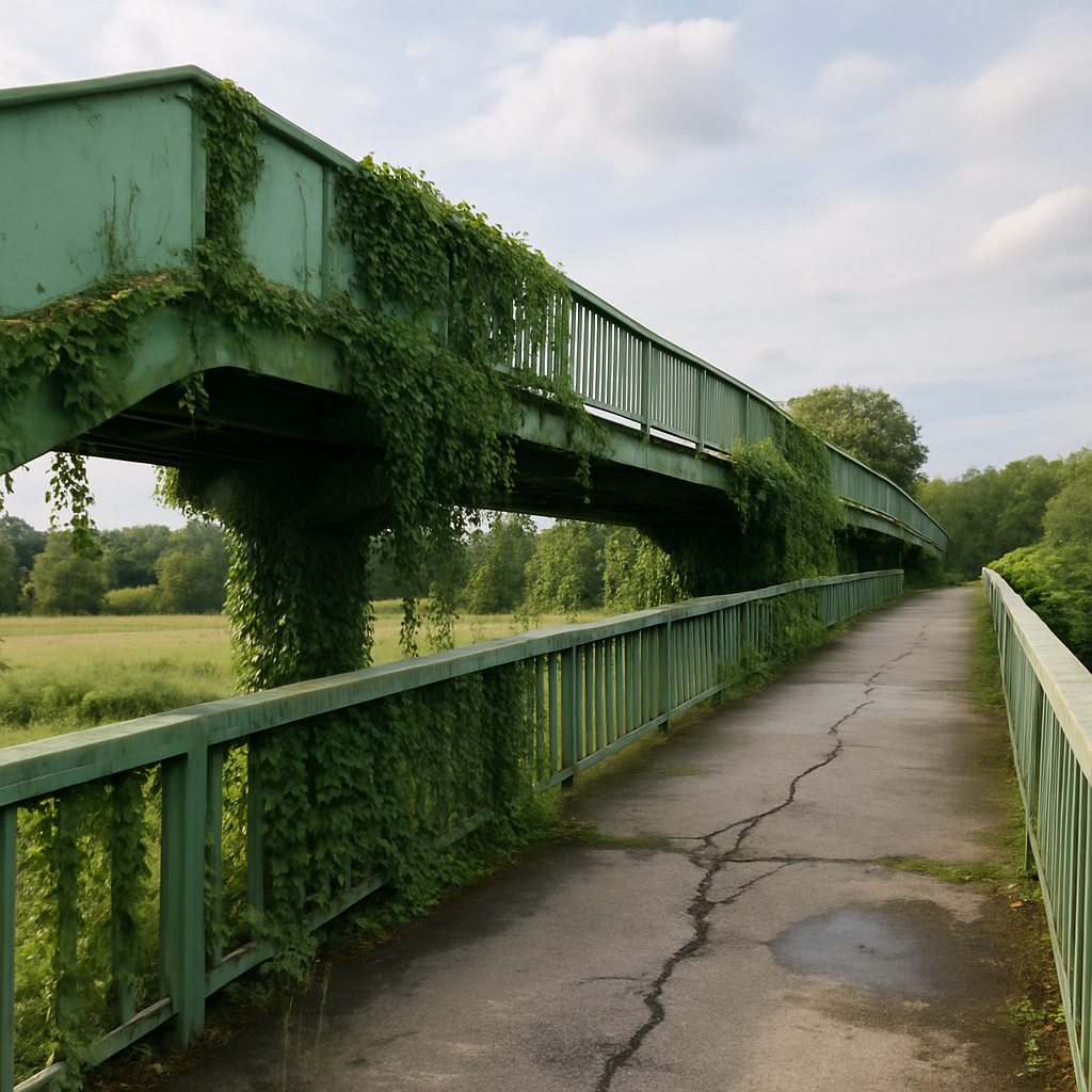 Die Zukunft der Grünen Brücke von Wiesenhagen: Zwischen Rissen und Feuchtigkeit