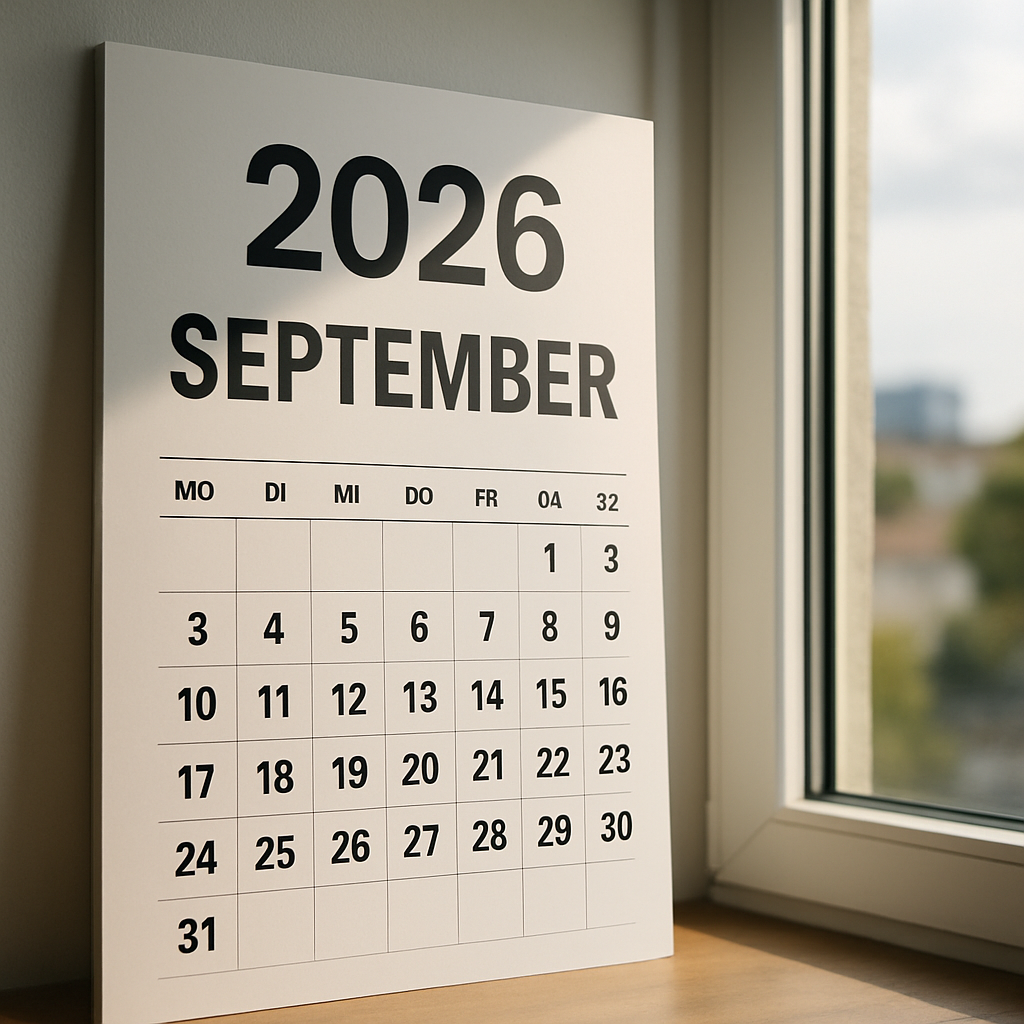 Was ändert sich alles ab September 2026?