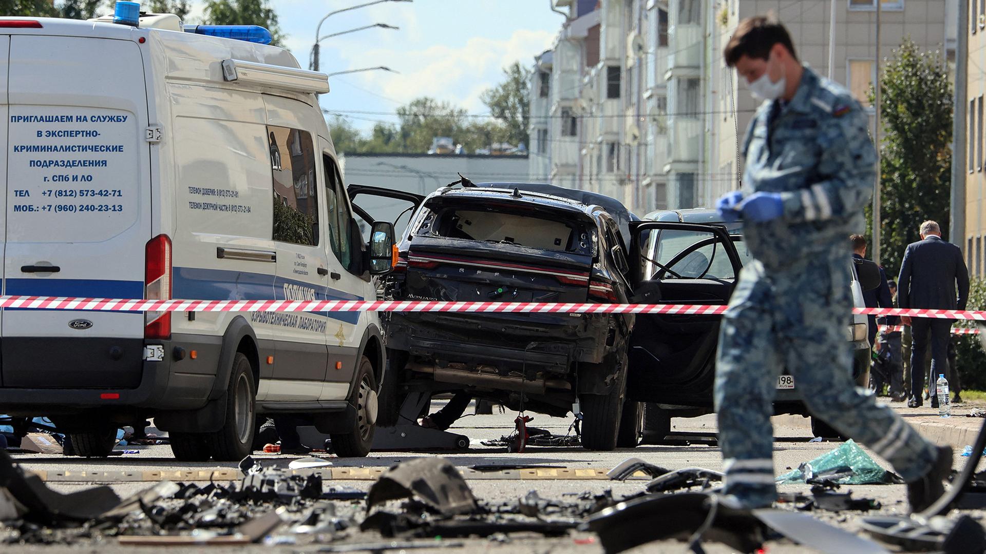 Offenbar russischer Offizier bei Explosion in St. Petersburg getötet