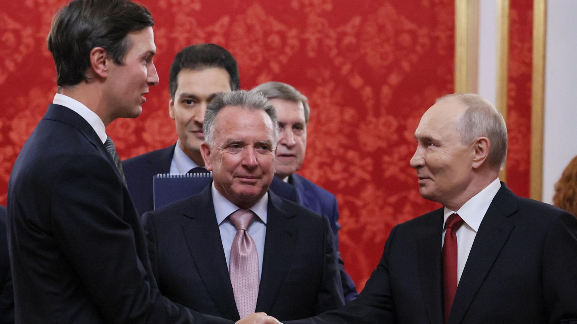 US-Sondergesandte Witkoff und Kushner treffen Putin in Moskau